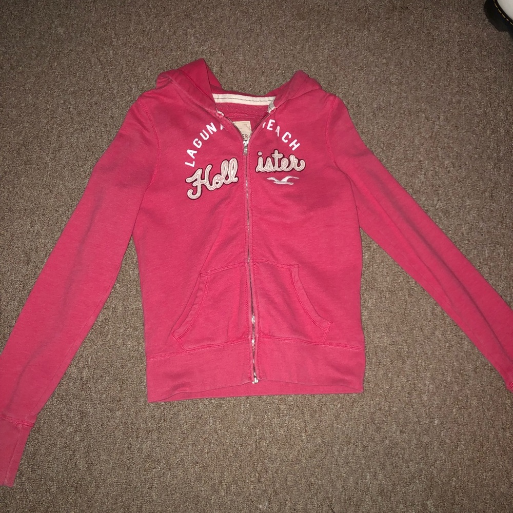 Hollister zip up jacket